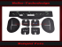 Speedometer dial + sticker for Chevrolet C10 1966 100 Mph to 160 Kmh
