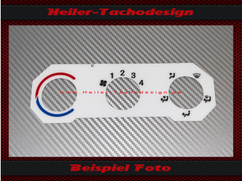 Heizungs Scheibe Zifferblatt für Opel Astra G Zafira A Firma Delphi
