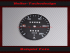 Tachoscheibe für Porsche 911 / 912 TE 1972 150 Mph zu 250 Kmh