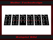 Speedometer Symbols VW T3