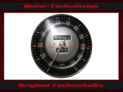 Tacho Aufkleber für BMW E120 1800 Ti 1965 120 Mph zu 190 Kmh