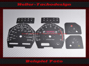 Speedometer Disc Nissan 200SX S13 1989 to 1994 Mph to Kmh