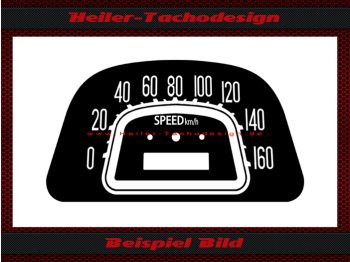 Tacho Aufkleber für Toyota Land Cruiser J4 1960 bis 1984 Mph zu Kmh