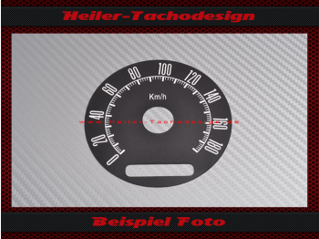 Tacho Aufkleber für Ford Ranchero ohne Abnahme des Zeigers 1973 120 Mph zu 190 Kmh