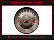 Tacho Aufkleber Pontiac Firebird 1968 160 Mph zu 260 Kmh