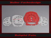 Tachoscheiben für Porsche 911 991 GTS Modell 2015 2016 350 Kmh 9 UPM