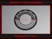 Tacho Aufkleber f&uuml;r Mercedes Traktormeter MB Trac...