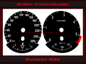 Speedometer Disc for BMW E60 E61 Diesel 260 to 5,5 with...