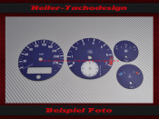 Tachoscheibe für BMW Z8 E52 Alpina Mph zu Kmh