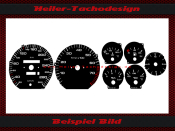 Speedometer Discs for Audi 100 C4 S6 300 Kmh