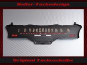 Speedometer Sticker for Cadillac Fleetwood Brougham 1966 120 Mph to 200 Kmh