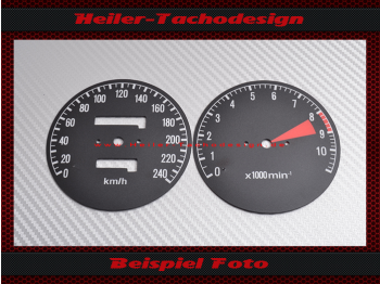 Speedometer Discs for Honda Goldwing Gl 1000 1978 150 Mph to 240 Kmh