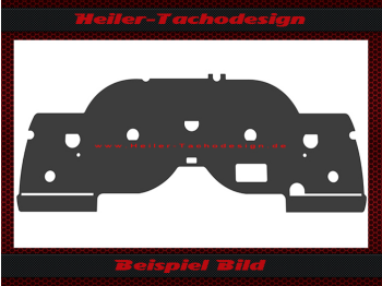 Speedometer Disc for Black Panel Opel Astra G