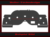Speedometer Disc for Black Panel Opel Astra G