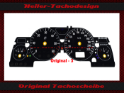 Speedometer Disc for Black Panel Opel Astra G