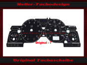 Speedometer Disc for Black Panel Opel Astra G