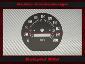 Speedometer Sticker for Chevrolet Monte Carlo 1971 120...