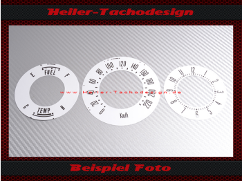 Set Speedometer Sticker for Ford Thunderbird 1959 140 Mph to 220 Kmh