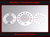 Speedometer Sticker for Ford Thunderbird 1959 Mph to Kmh