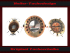 Set Speedometer Sticker for Ford Thunderbird 1959 140 Mph to 220 Kmh