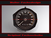 Tacho Aufkleber für Ford Mercury Cougar Eliminator 1969 Mph zu Kmh ohne Zeiger Demontage