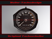 Speedometer Sticker for Ford Mercury Cougar Eliminator 1969 Mph to Kmh without Zeiger Demontage