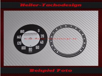 Tachoscheibe für BMW 51/1 0 bis 160 Kmh Ø 75 mm