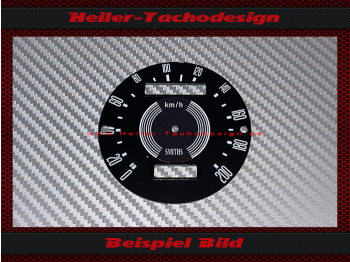 Tachoscheibe für BSA Lightning A65L 1966 Mph zu Kmh