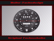Speedometer Triumph Spitfire GT6 Mph to kmh