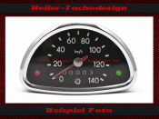 Speedometer Glass for DDR Segment Speedometer MZ ES 125 /...