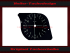 Uhr Scheibe für BMW E10 02 Serie 1971 bis 1975