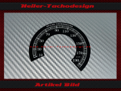 Tacho Aufkleber für Harley Davidson FXRS SUPER GLIDE...
