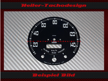 Speedometer disc for Land Rover 88 Series IIA III 95 Mph to 150 Kmh