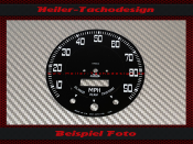 Speedometer disc for Land Rover 88 Series IIA III 95 Mph to 150 Kmh