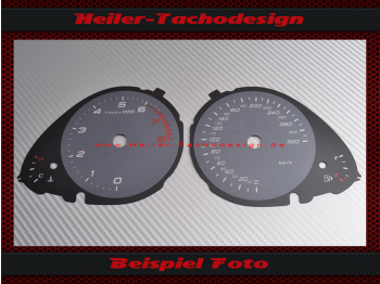 Speedometer Disc for Audi S5 8T 2012 200 Mph to 320 Kmh