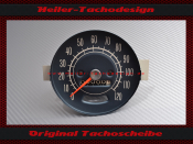 Tacho Aufkleber für mit Display Pontiac LeMans GTO 1967 120 Mph zu 200 Kmh