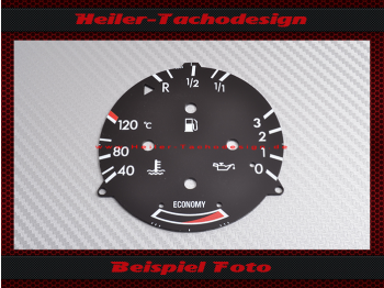 Temperatur Tank Öl Economy Anzeige für Mercedes SL W126 S Klasse