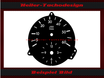 Drehzahlmesserscheibe für Mercedes SL W126 S Klasse 6 RPM