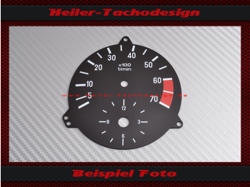 Drehzahlmesser Scheibe für Mercedes W123 4 Zylinder E Klasse