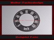 Speedometer Sticker for Ford F100 1966 100 Mph to 160 Kmh