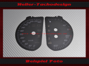 Tachoscheibe Chevrolet Corvette C7 Z06 2016 220 Mph zu...
