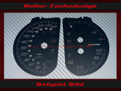 Speedometer discs for Chevrolet Corvette C7 Z06 2016 220 Mph to 360 Kmh