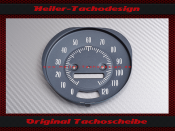 Tacho Aufkleber für Pontiac LeMans GTO 1968 120 Mph zu 200 Kmh