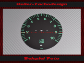 Tachometer Disc for Porsche 914 to 10000 RPM symmetrische...