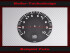 Drehzahlmesser Scheibe für Porsche 914 bis 10000 UPM symmetrische Einteilung