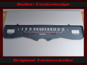 Tachoskala Pontiac Grand Prix 1967 120 Mph zu 200 Kmh