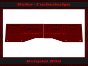 Speedometer Icons Color Bar Pontiac Grand Prix 1967