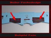 Speedometer Icons Color Bar Pontiac Grand Prix 1967