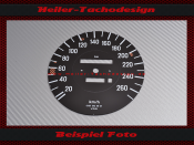 Speedometer Disc for Mercedes W107 R107 560 SL electronic...