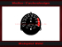 Drehzahlmesser Scheibe für Mercedes W201 C Klasse 9000 RPM mit Turbo